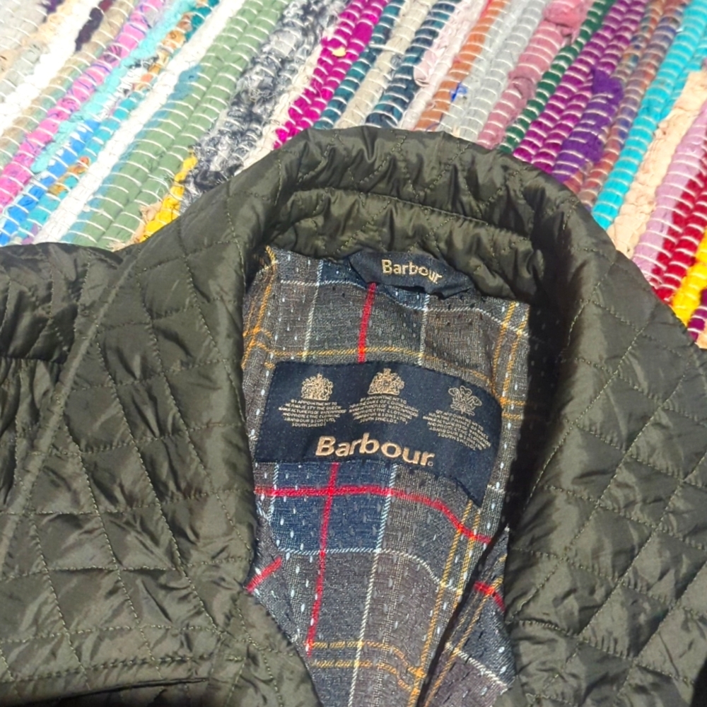 Barbour puffer jacket